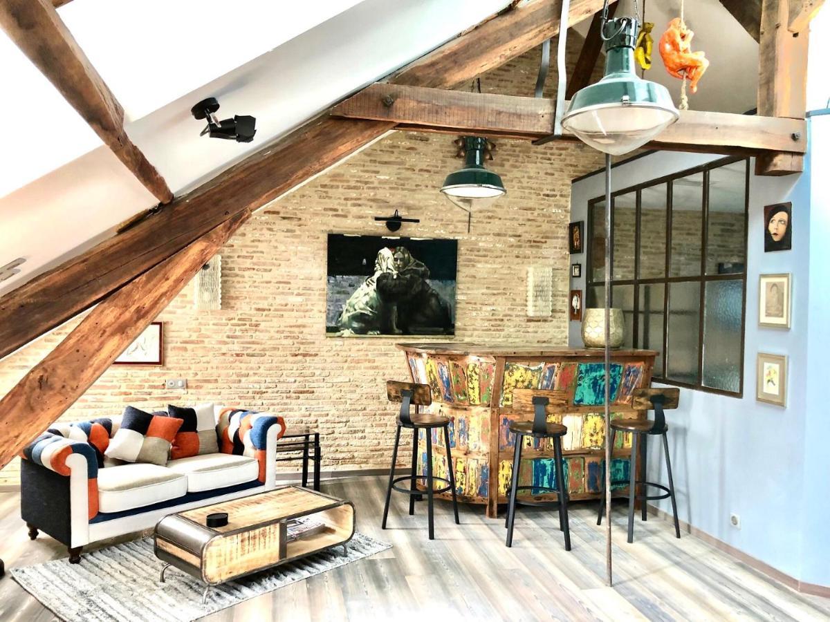 In Sarlat Luxury Rentals, Medieval Center - Loft Stella Matutina -2P-Ascenseur-Climatisation Екстер'єр фото